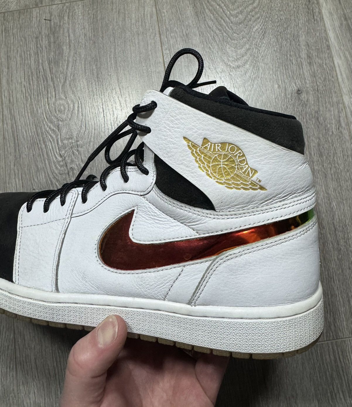 Jordan Brand × Nike Jordan 1 Retro Nouveau Dunk From Above - Size 12.5 Size US 12.5 / EU 45-46 - 6 Thumbnail