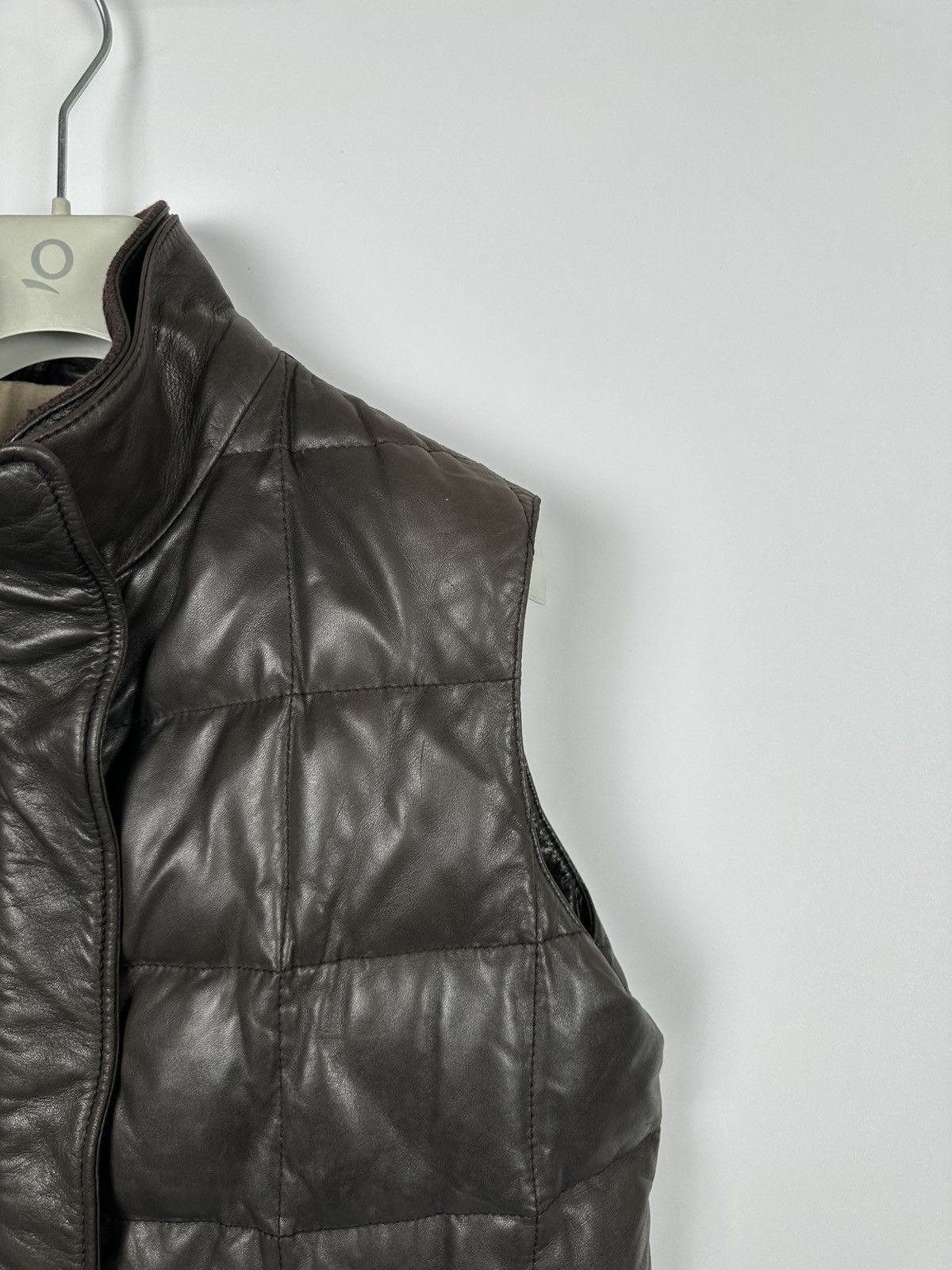 Loro Piana Loro Piana Quitted Leather Vest Size US S / EU 44-46 / 1 - 8 Thumbnail
