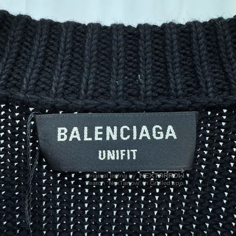 Balenciaga Balenciaga Cupid Embroidered Letter Sweater Size US S / EU 44-46 / 1 - 5 Thumbnail