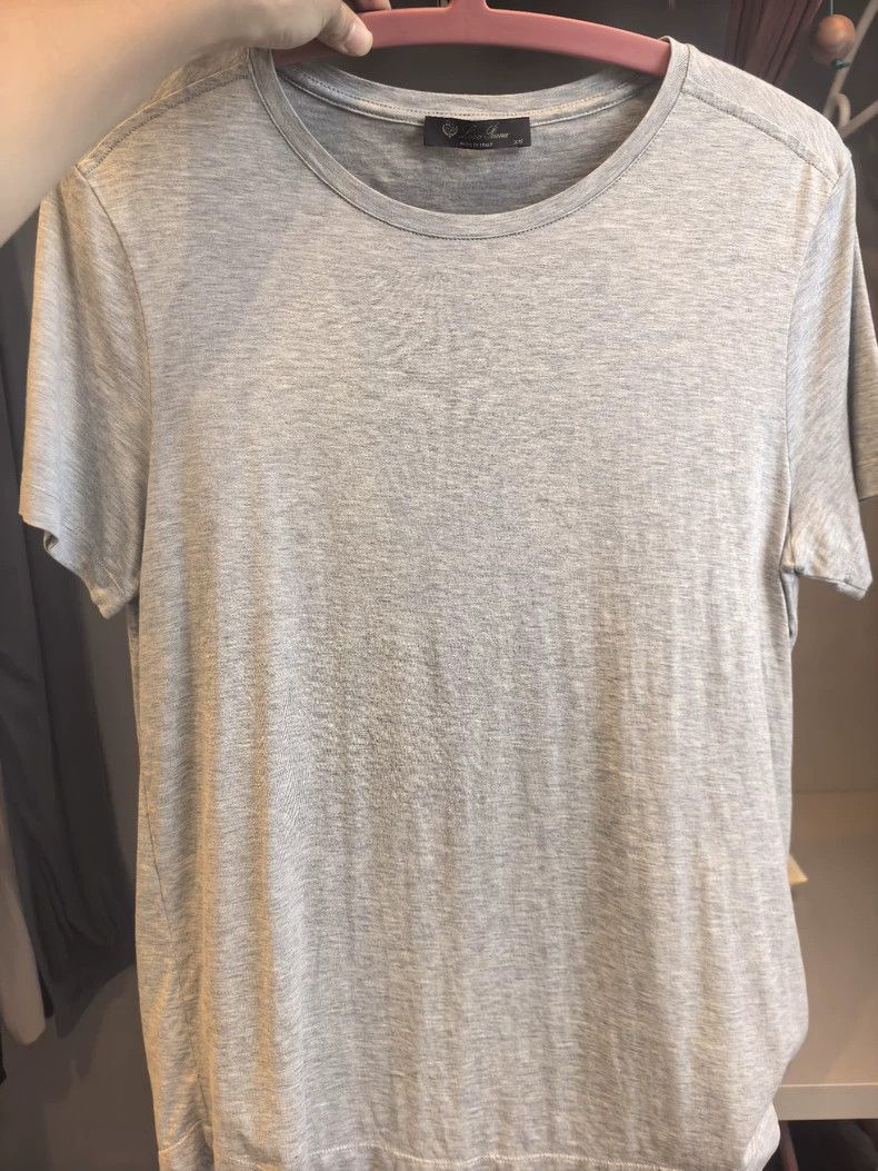 Loro Piana LORO PIANA 100% cotton T-shirt Size XS / US 0-2 / IT 36-38 - 3 Thumbnail