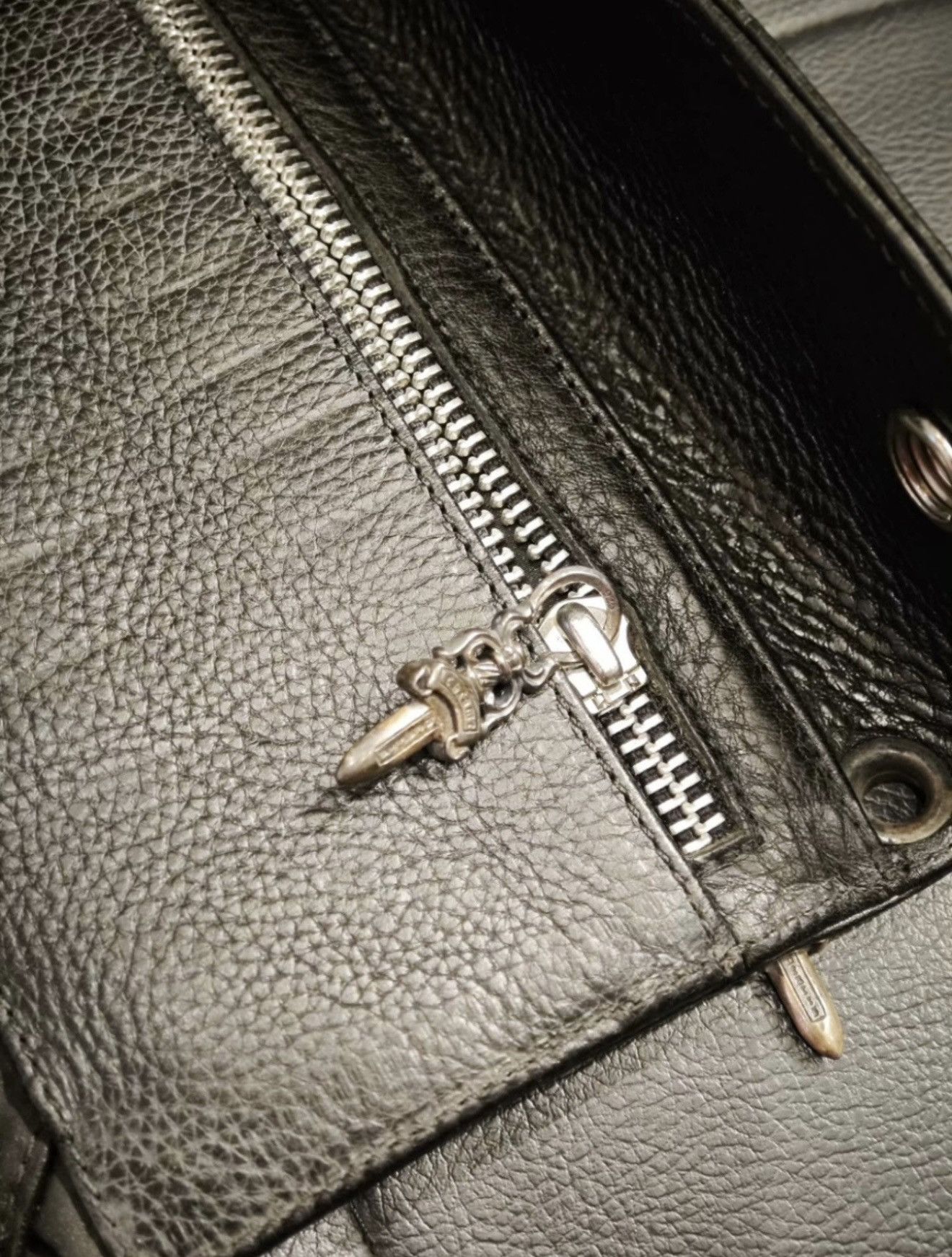 Chrome Hearts Chrome Hearts Black Long Wallet 925 silver Size ONE SIZE - 4 Thumbnail