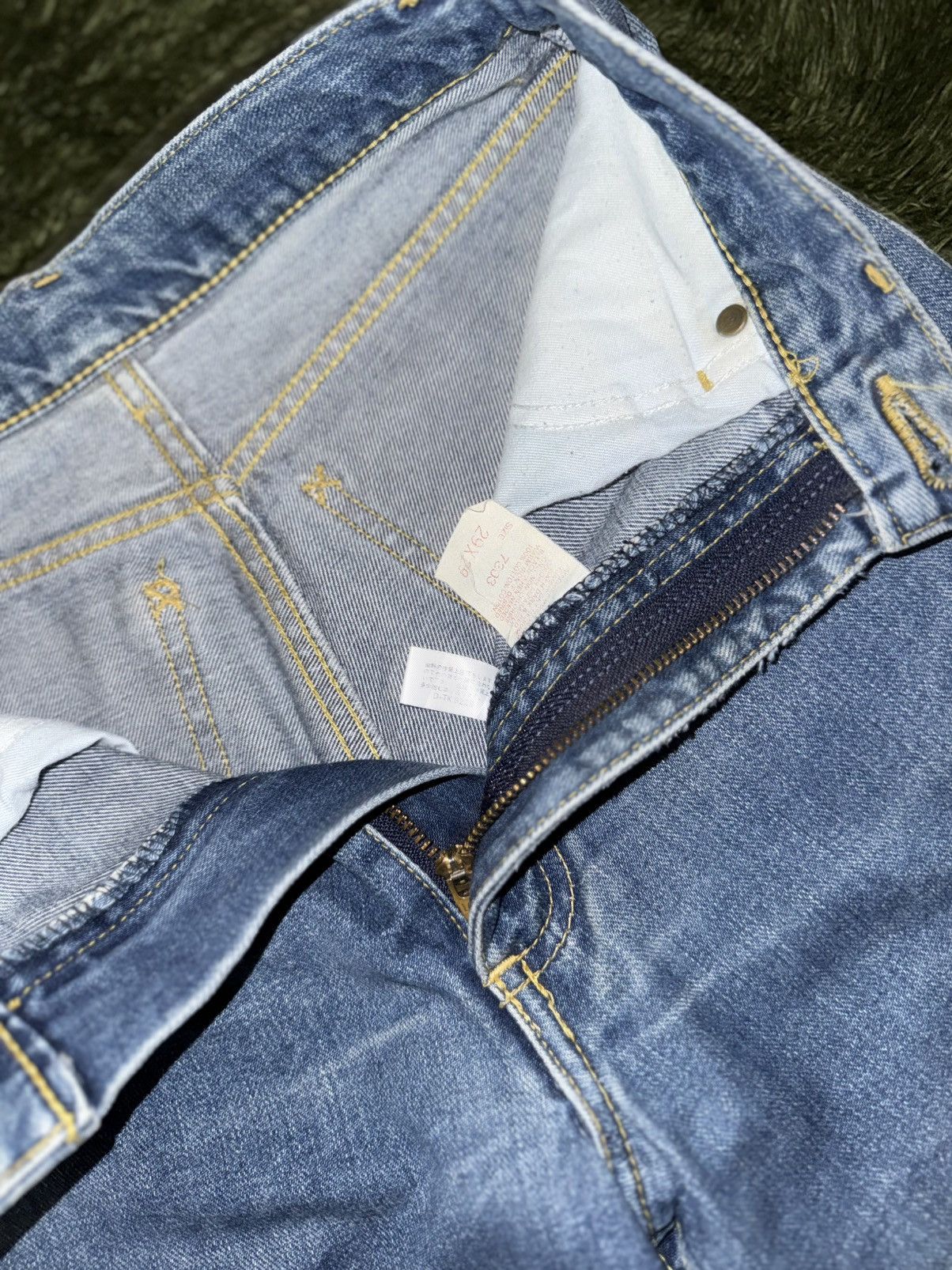 Lee [29x29] 90s Lee Riders Japan Made Denim Pants Size 29" - 5 Thumbnail