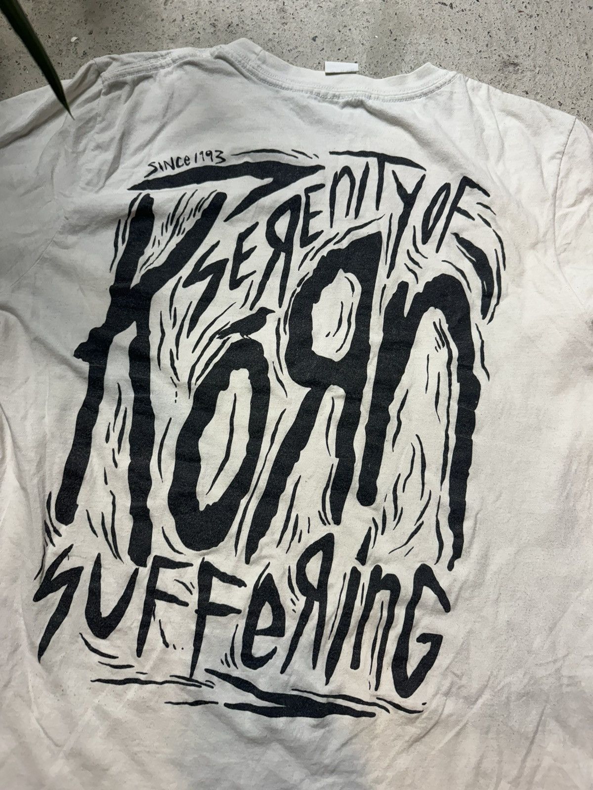 Band Tees × Vintage Vintage Y2K Korn Scratched Suffering Band Tee Size US M / EU 48-50 / 2 - 2 Thumbnail