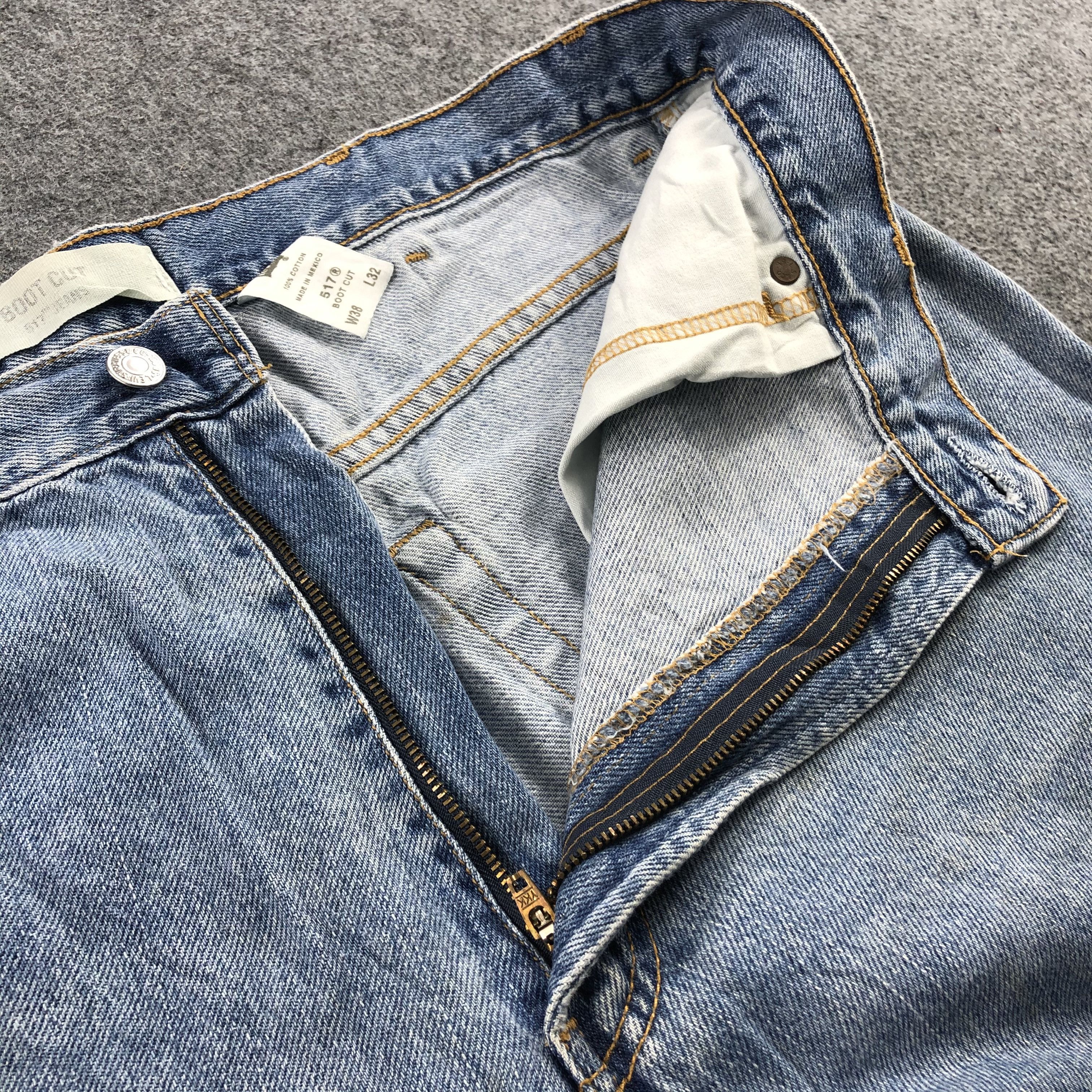 Levi's Vintage Blue Wash Levis 517 Jeans-J2132 Size US 38 / EU 54 - 9 Thumbnail