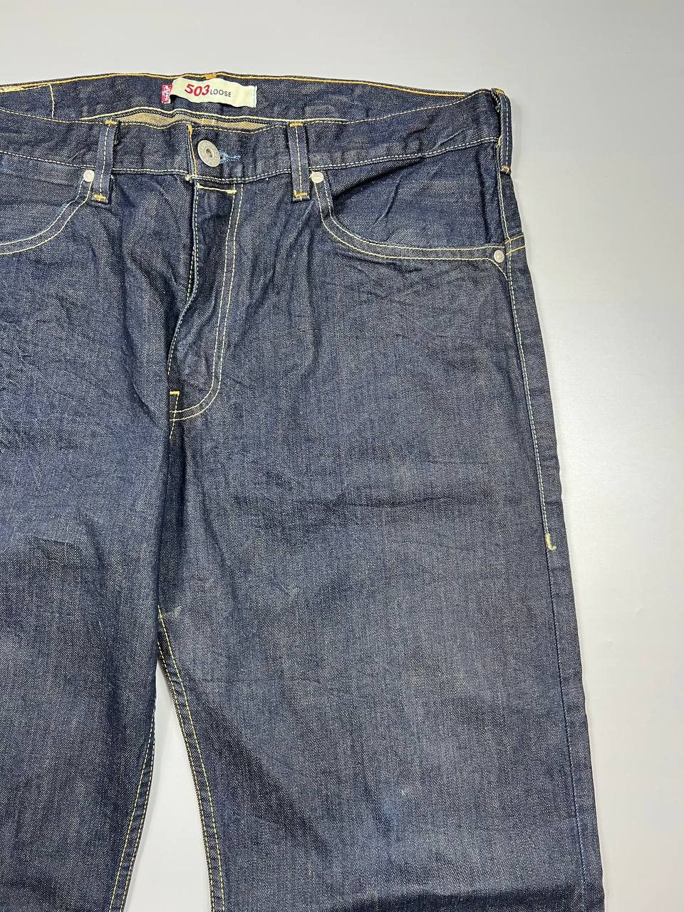 Levi's Vintage Levi's Bootcut 503 Loose Selvedge Jeans Flared Denim Size US 36 / EU 52 - 6 Thumbnail