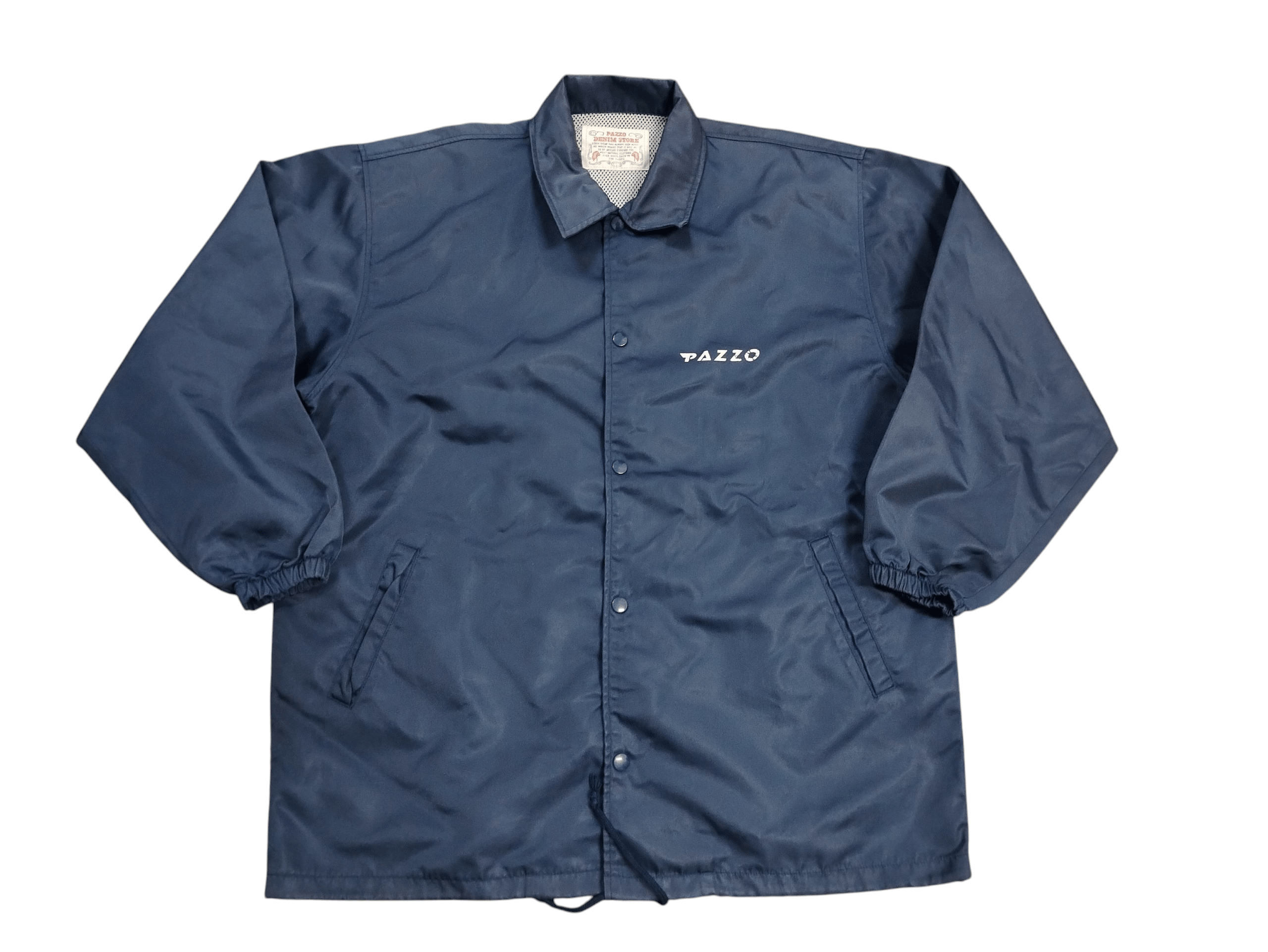 Pazzo Pazzo Denim Store Private Edition Coach Jacket Size US XL / EU 56 / 4 - 1 Thumbnail