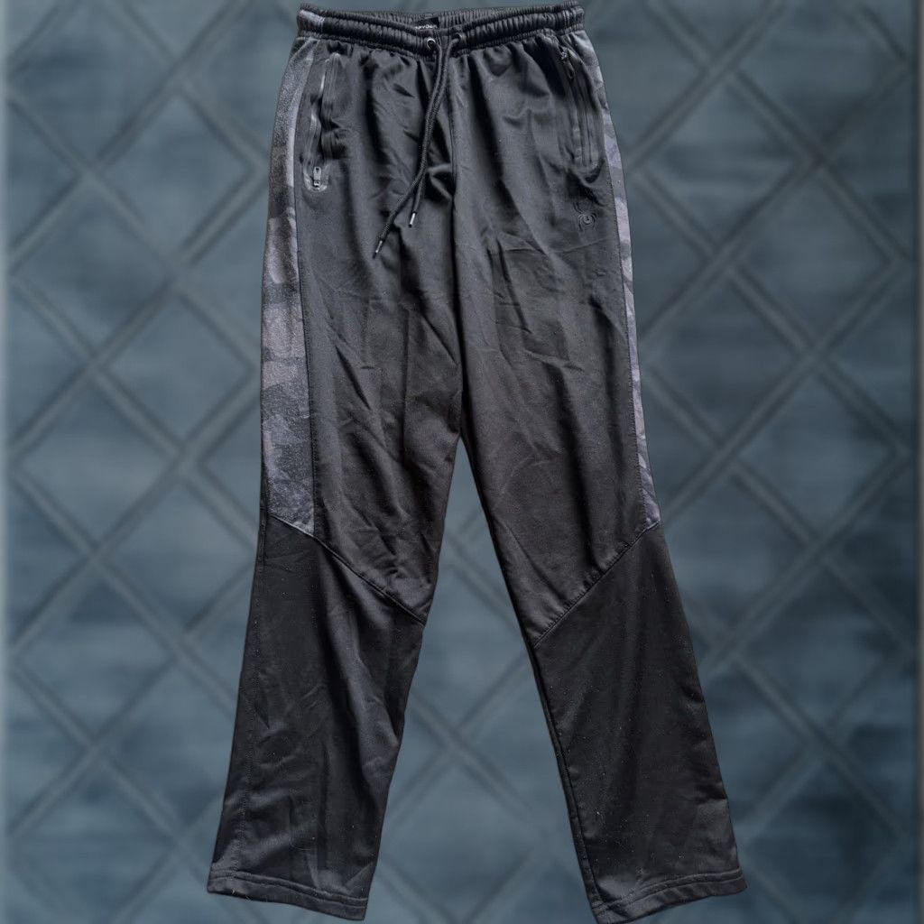 Spyder Spyder Mens Medium Black Jogger Sweatpants Zip Pocket Pockets Activewear Training Size US 31 - 1 Thumbnail