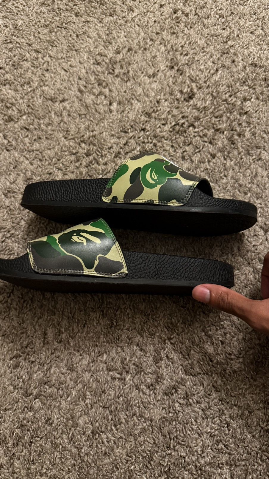 Bape BAPE camo slides Size US 7 / EU 40 - 3 Thumbnail