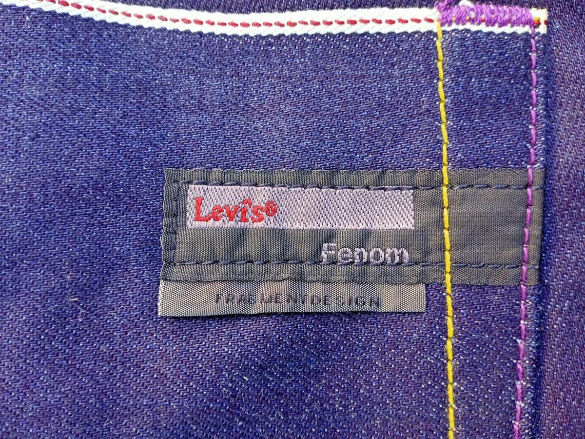 Fragment Design × Levi's × Vintage LEVI’S FENOM x FRAGMENT DESIGN PURPLE DISCO SELVEDGE DENIM Size US 30 / EU 46 - 4 Thumbnail