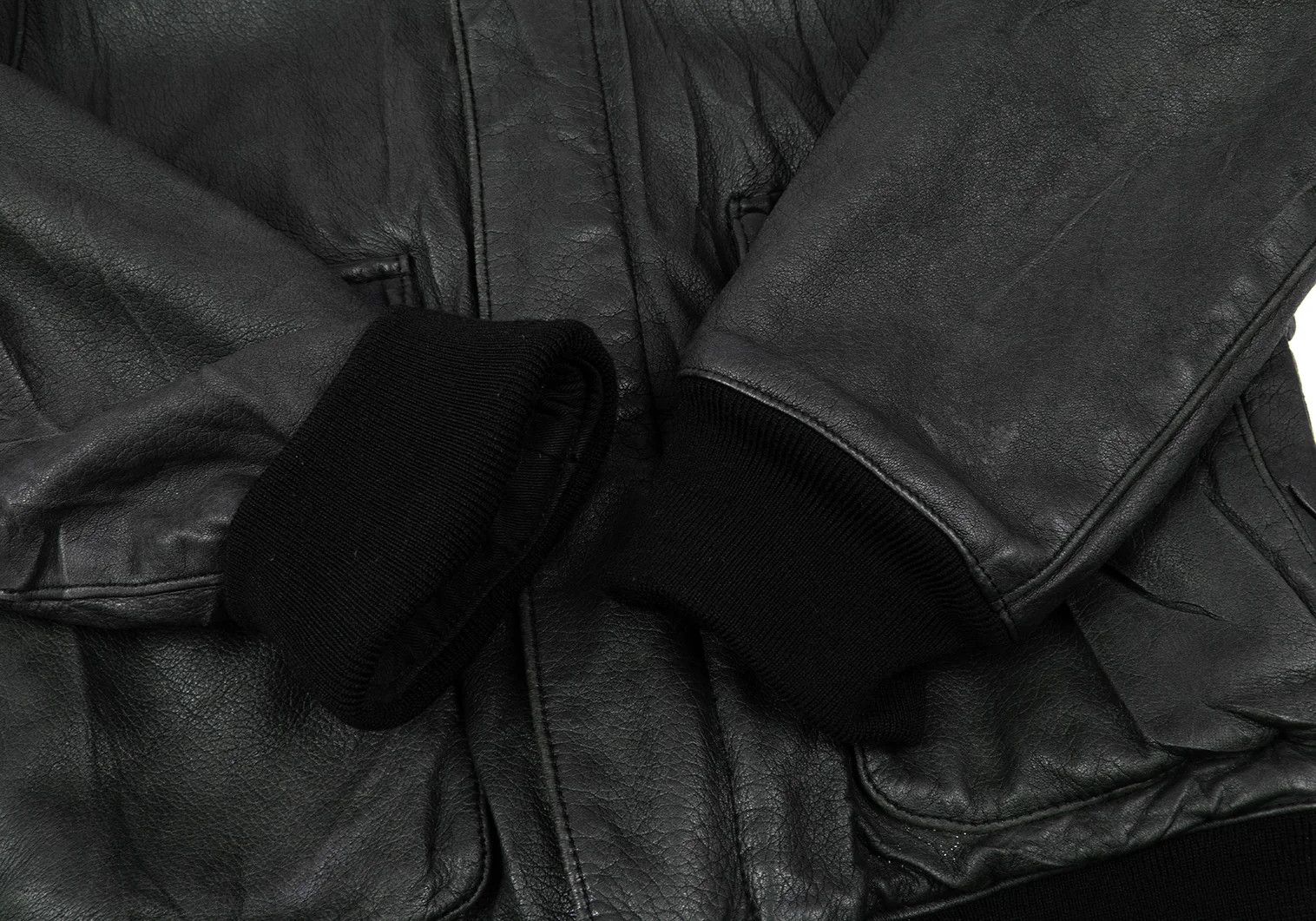 Jean Paul Gaultier Lambskin A2 Jacket in Navy Black Size 48 Size US M / EU 48-50 / 2 - 6 Thumbnail