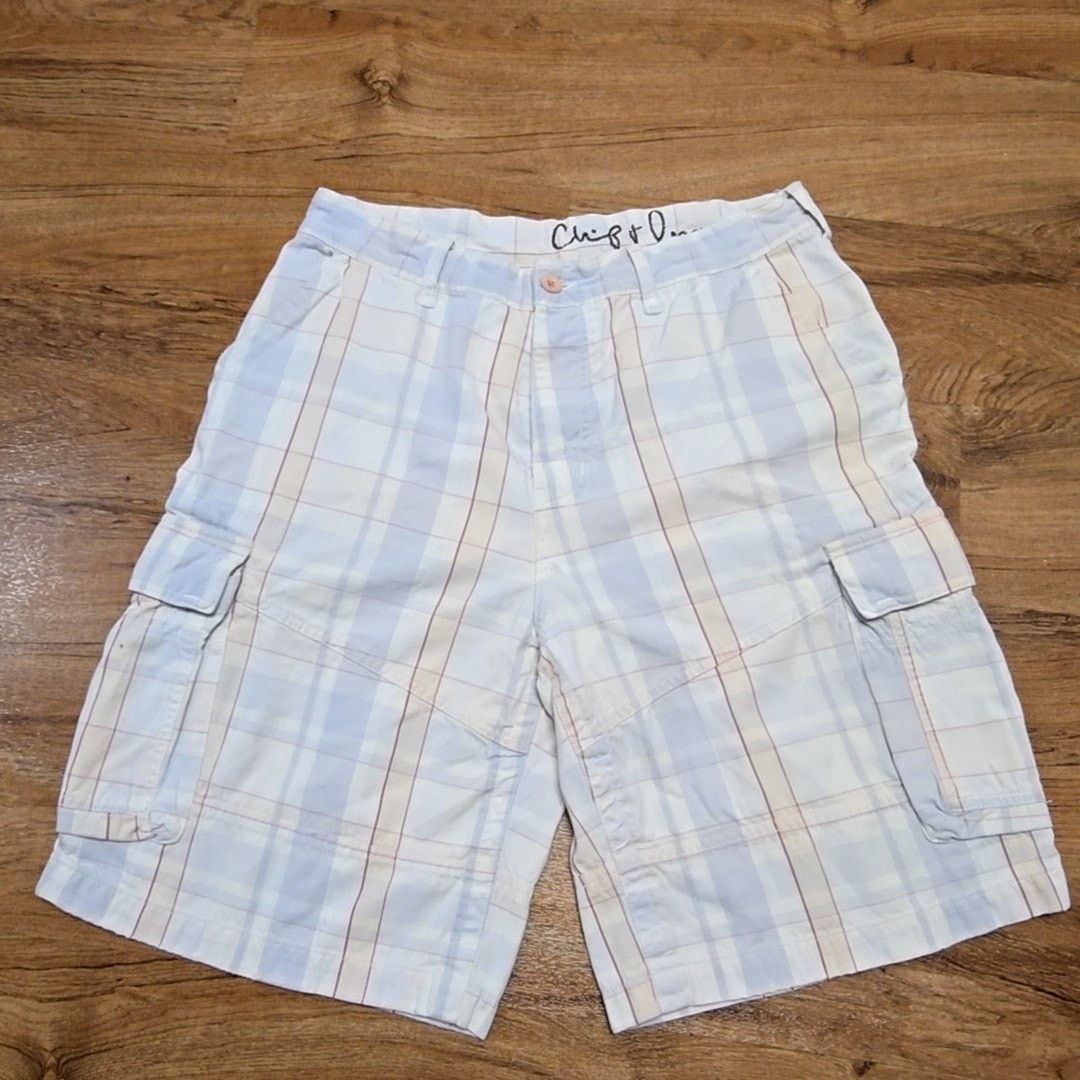 Chip & Pepper Vintage Chip & Pepper Cargo Mens 32 Shorts Plaid 90s Size US 32 / EU 48 - 1 Thumbnail