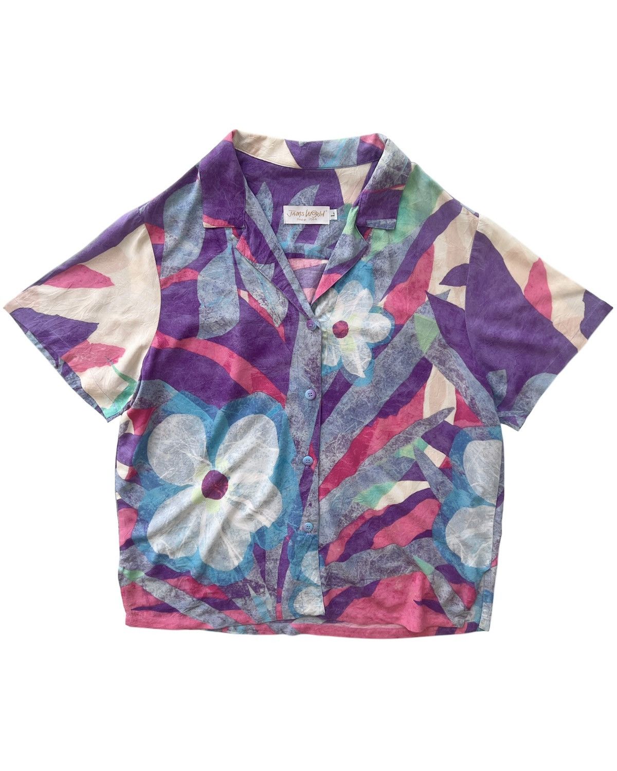 Jams World VINTAGE JAMS WORLD RAYON HAWAII SHIRT Size L / US 10 / IT 46 - 1 Thumbnail