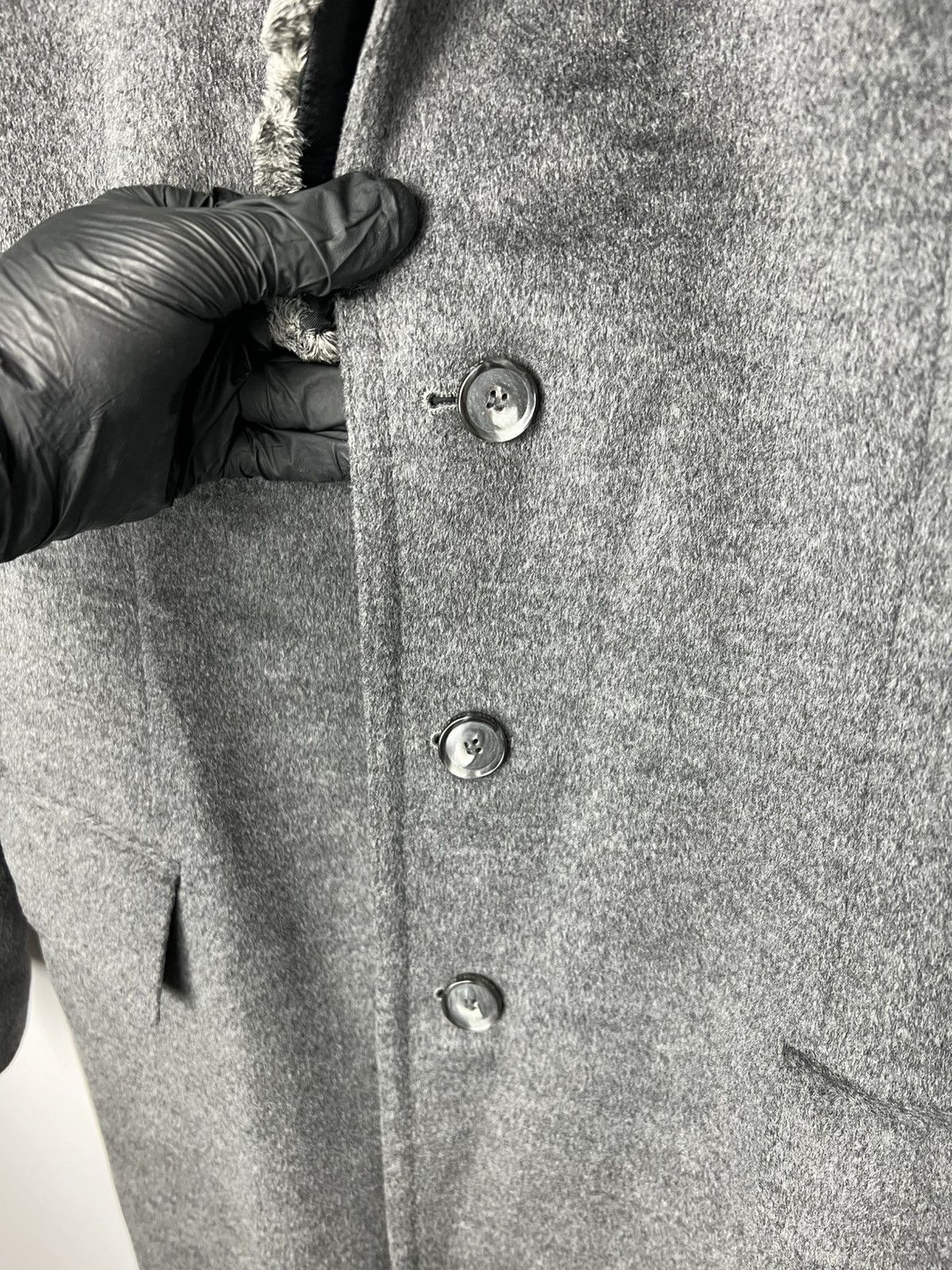 Hugo Boss Vintage streetwear luxury Designer Hugo Boss Wool Coat Sz 50 Size US M / EU 48-50 / 2 - 7 Thumbnail