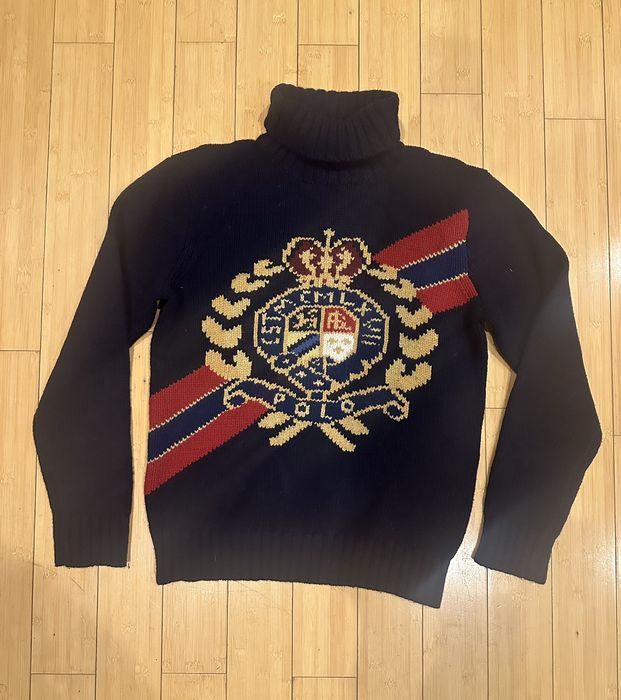 Ralph lauren crest store turtleneck