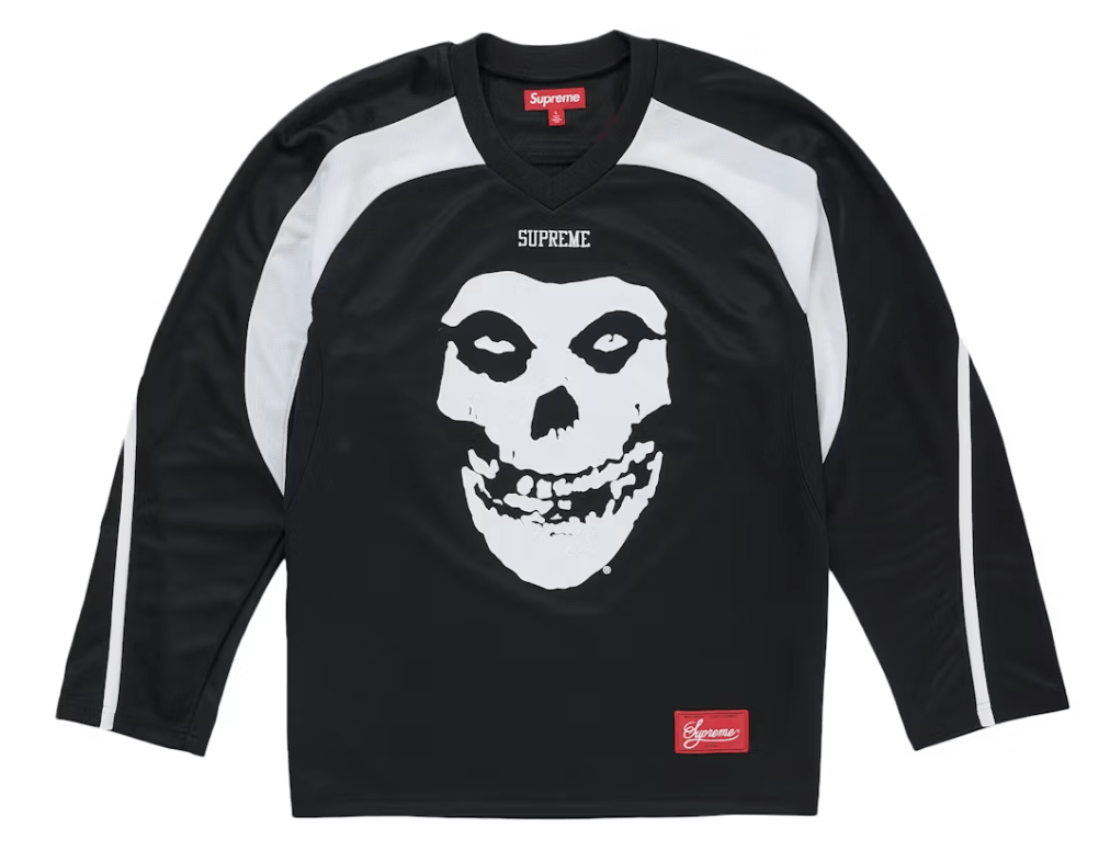 Supreme The Misfits Hockey Jersey Black Size US L / EU 52-54 / 3 - 1 Thumbnail