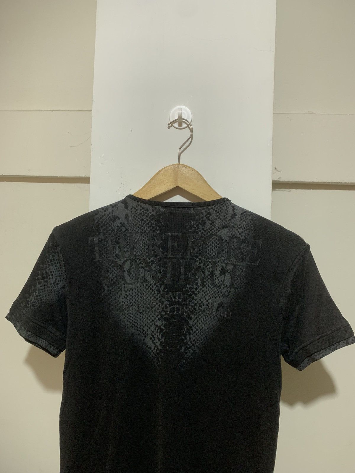 Hysteric Glamour × Mastermind Japan Japanese Double Layer Semantic Snakeskin Tee Shirt Size US M / EU 48-50 / 2 - 17 Thumbnail