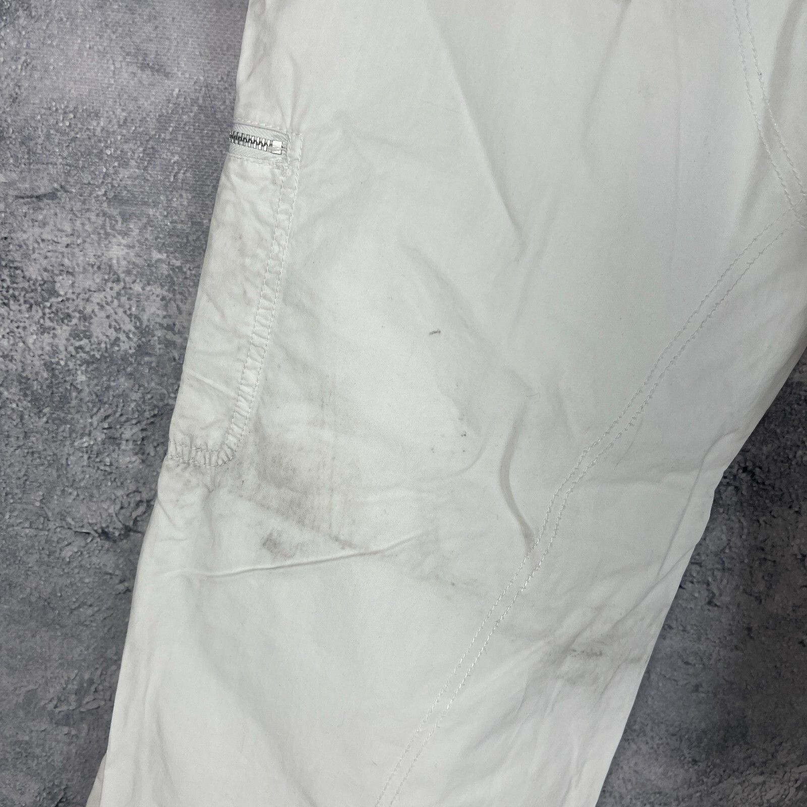 Other Cargo Pants Women's Size 13 White ` Size 36" / US 14 / IT 50 - 10 Thumbnail