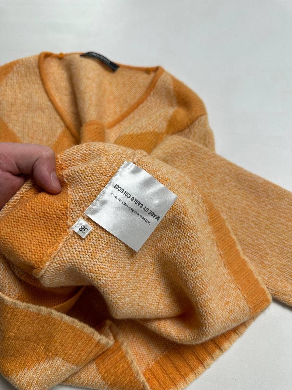 Carlo Colucci Vintage Carlo Colucci Merino Wool Cardigan & Tank top 🔥 Size M / US 6-8 / IT 42-44 - 9 Thumbnail