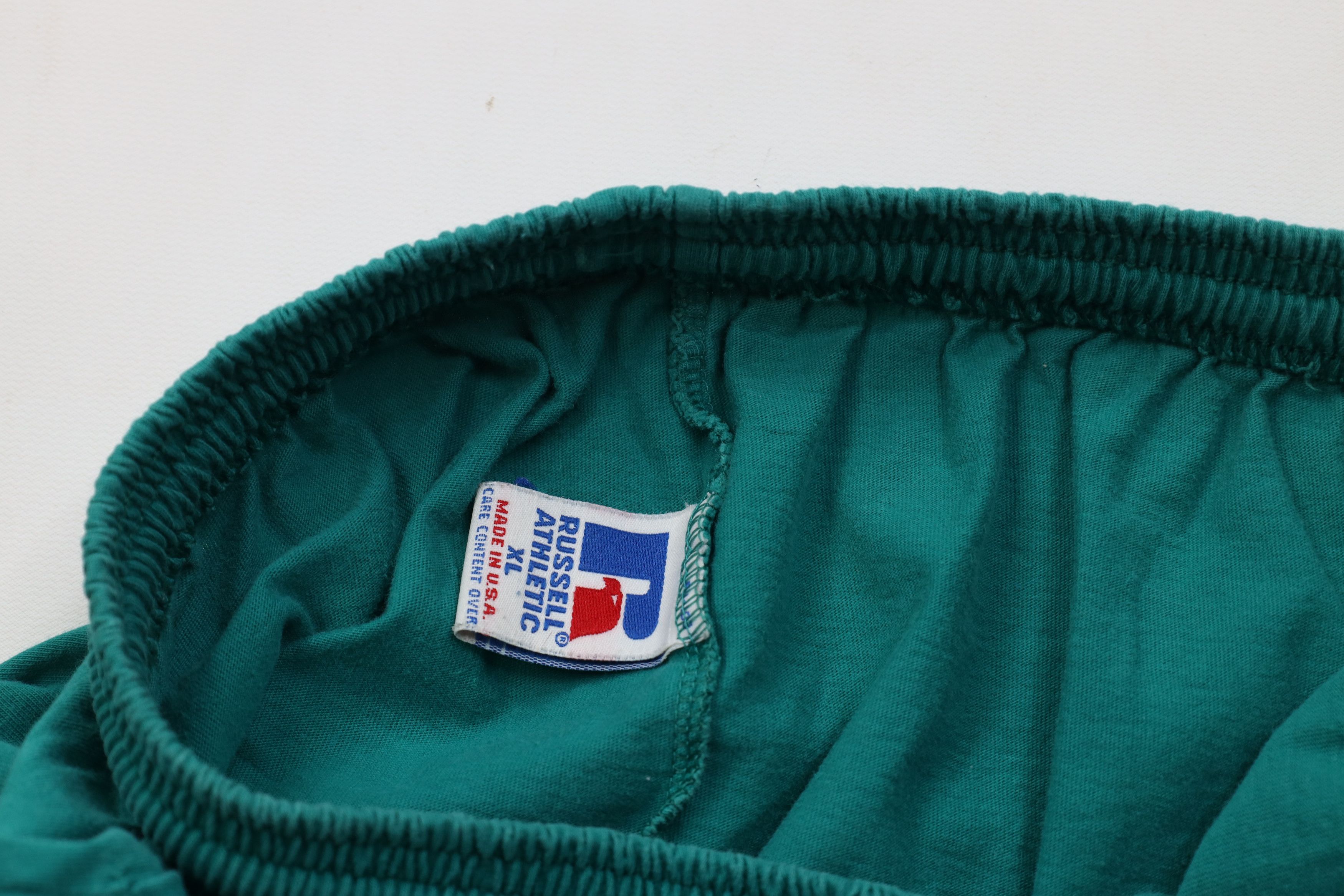 Russell Athletic Vintage 90s Russell Athletic Joggers Pants Teal Cotton USA Size US 38 / EU 54 - 10 Thumbnail