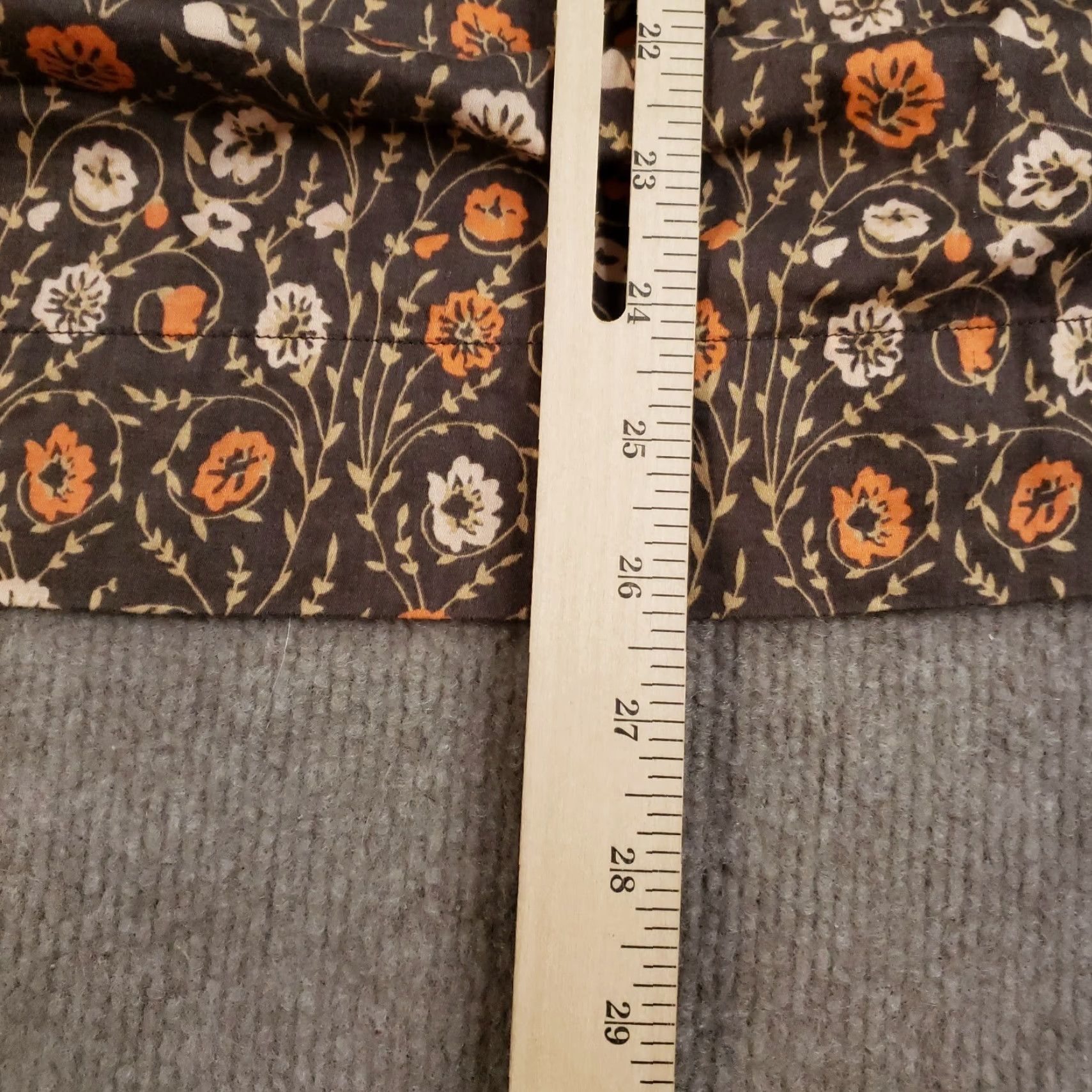 Free People VINTAGE Free People Dress Women Size 6 Brown Orange Floral Boho Strapless Hippie Casual Size M / US 6-8 / IT 42-44 - 5 Thumbnail