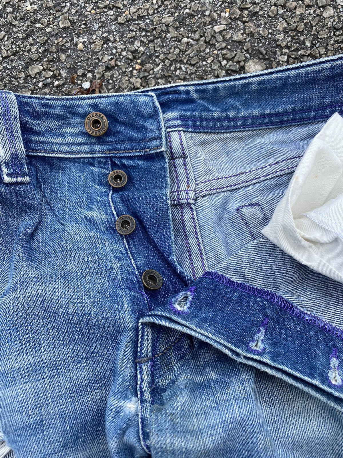 Diesel 🔥 Distressed 🔥 Vintage Diesel Jeans Size US 34 / EU 50 - 14 Thumbnail