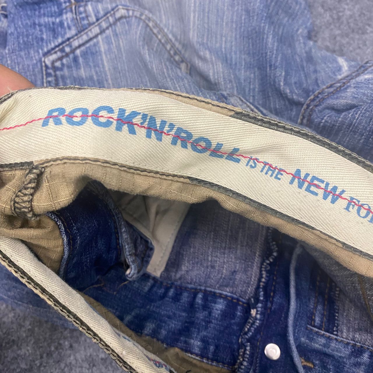 PPFM 💥Best Offer💥Vintage PPFM Double Waist Rock n RollDenim Size US 34 / EU 50 - 20 Thumbnail