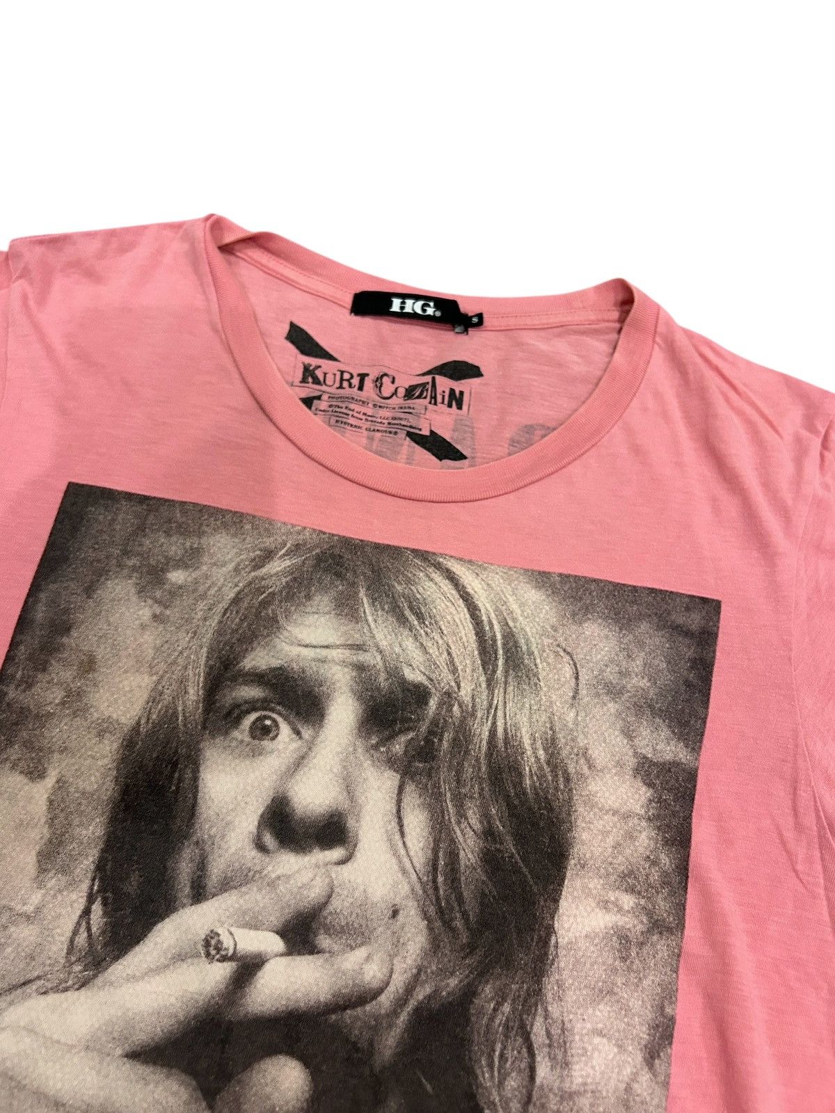 Hysteric Glamour Hysteric Glamour Kurt Cobain Pink Tee Grandma Take me home Size US S / EU 44-46 / 1 - 7 Thumbnail