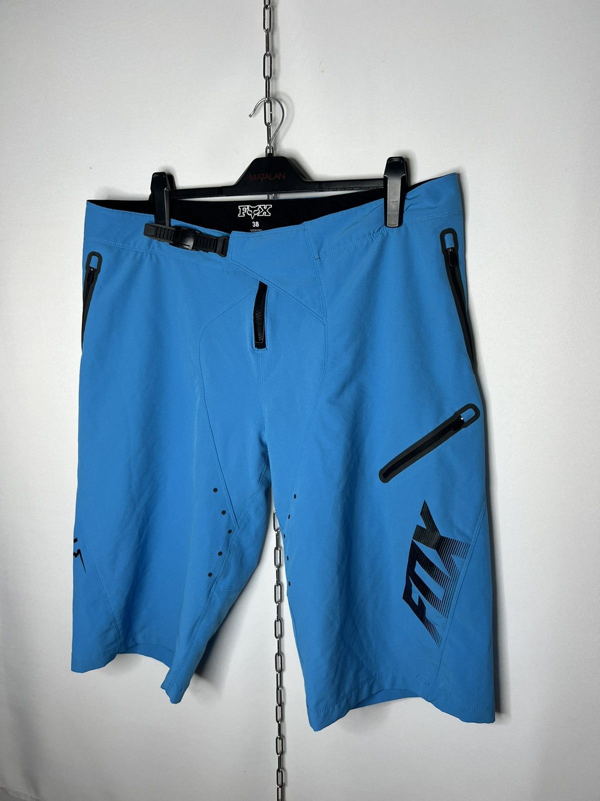 Fox Racing 🦊FOX Racing Bike Shorts Motocross Y2K Big Logo 🦊 Size US 38 / EU 54 - 2 Thumbnail