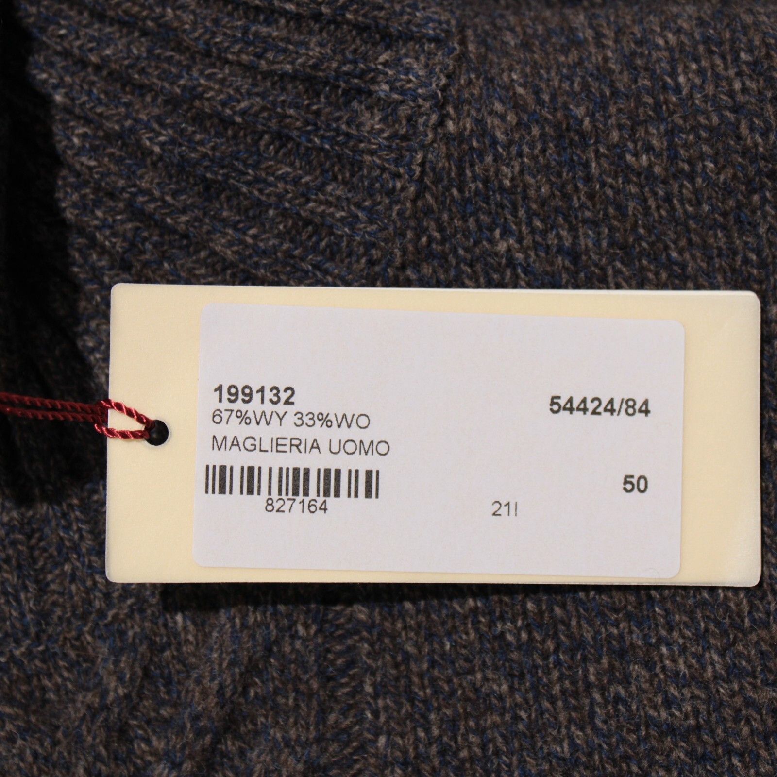 Luciano Barbera Luciano Barbera Sweater Size US M in Brown Size US M / EU 48-50 / 2 - 7 Thumbnail