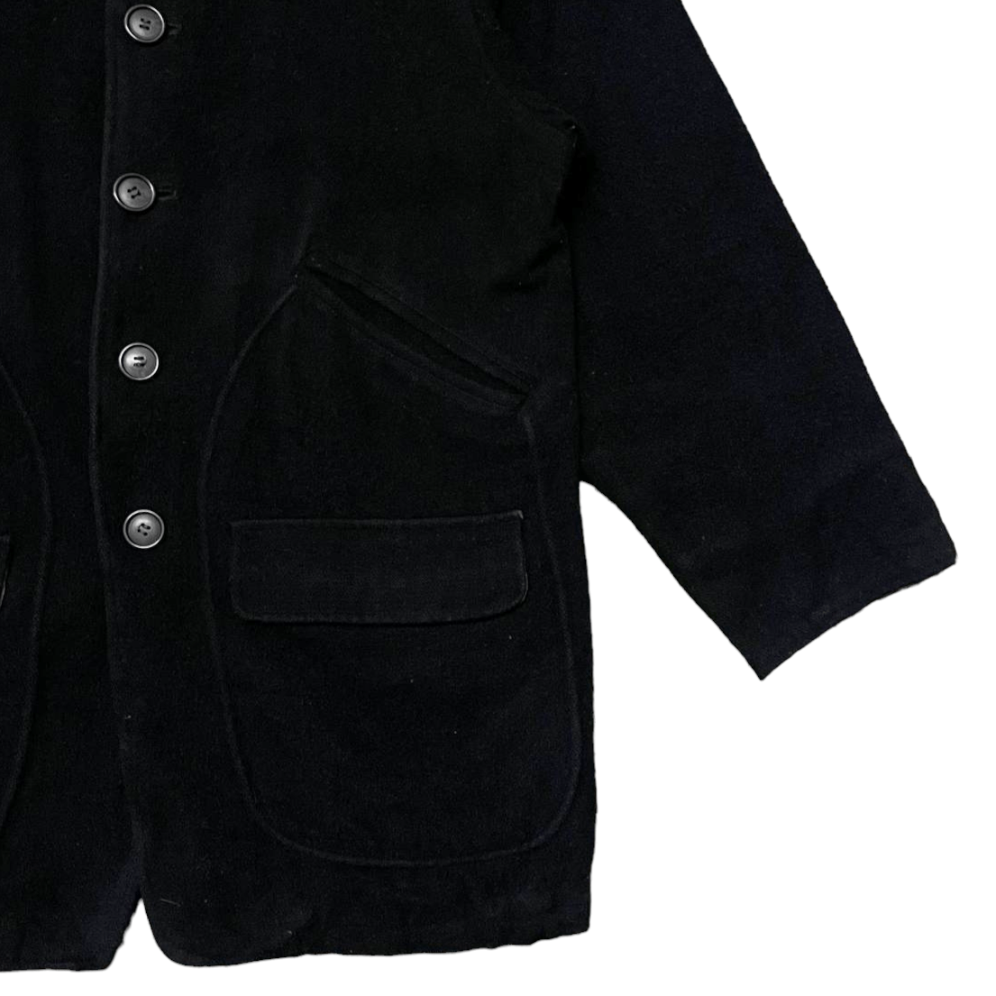 Japanese Brand Vtg Basic & Highest by Mac Hope Wool Jacket Corduroy Collar Size US M / EU 48-50 / 2 - 4 Thumbnail