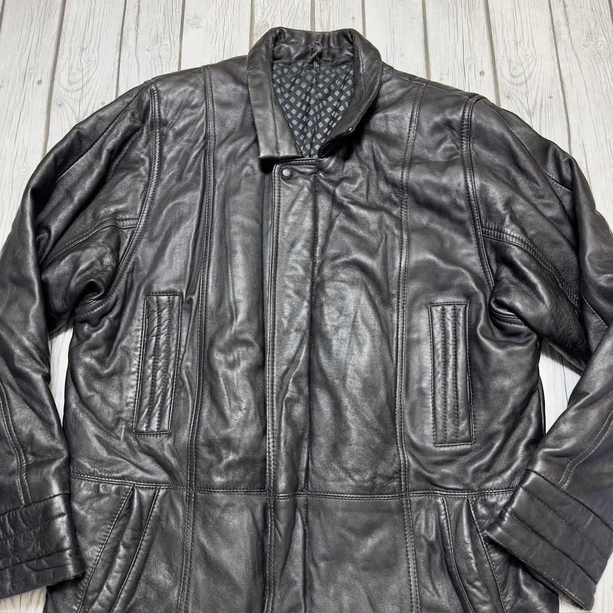Vintage Vintage leather jacket Size US M / EU 48-50 / 2 - 3 Thumbnail