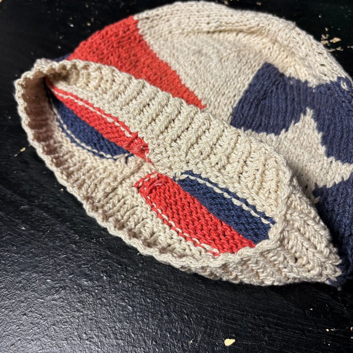 Other Handmade Texas Flag Beanie Size ONE SIZE - 3 Thumbnail
