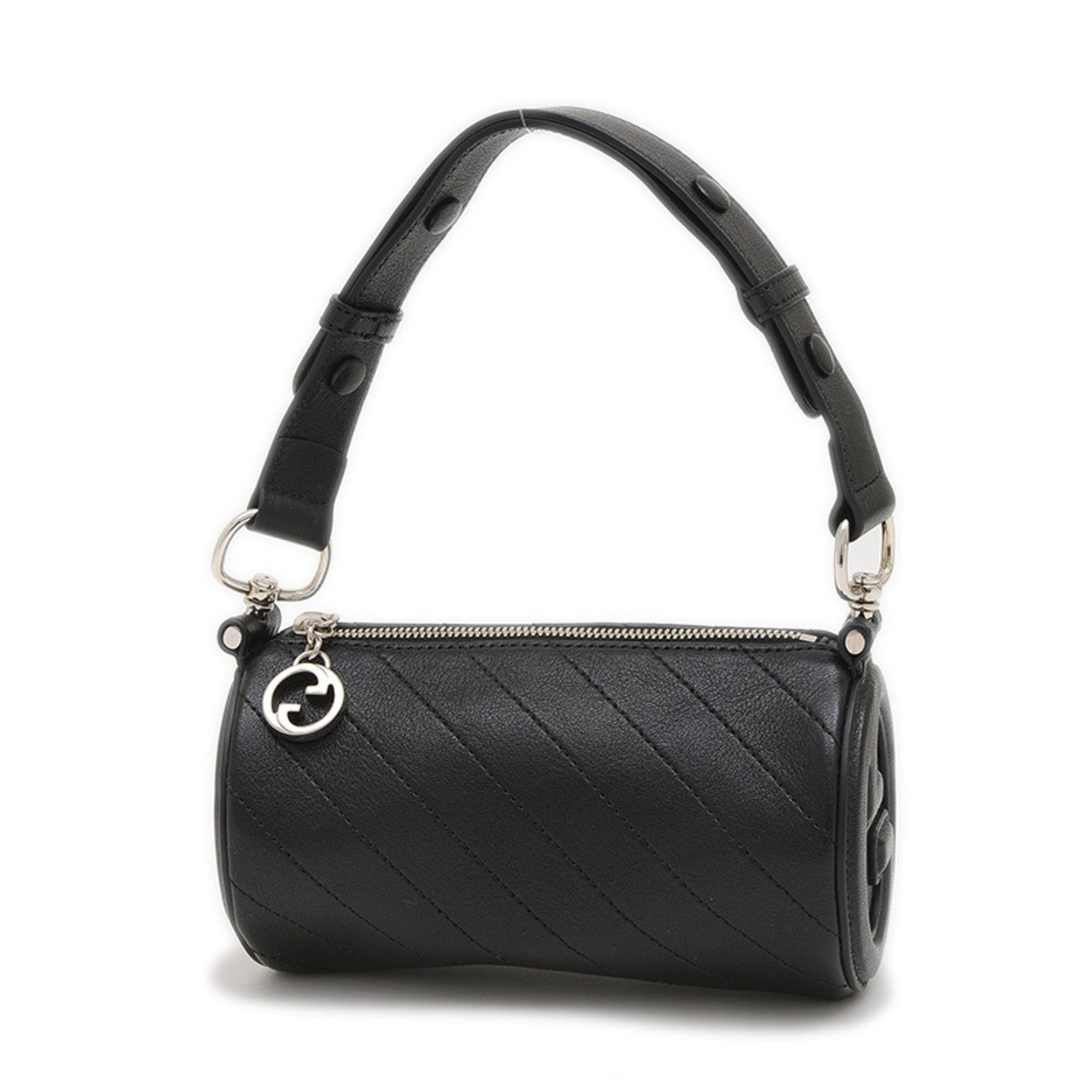 Gucci Blondie Mini Shoulder Bag Leather Black 760170, Women's