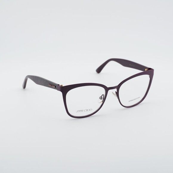 Jimmy Choo Jimmy Choo JC189 0FN1 00 Eyeglasses Cyclamen Violet 53mm Size ONE SIZE - 5 Thumbnail