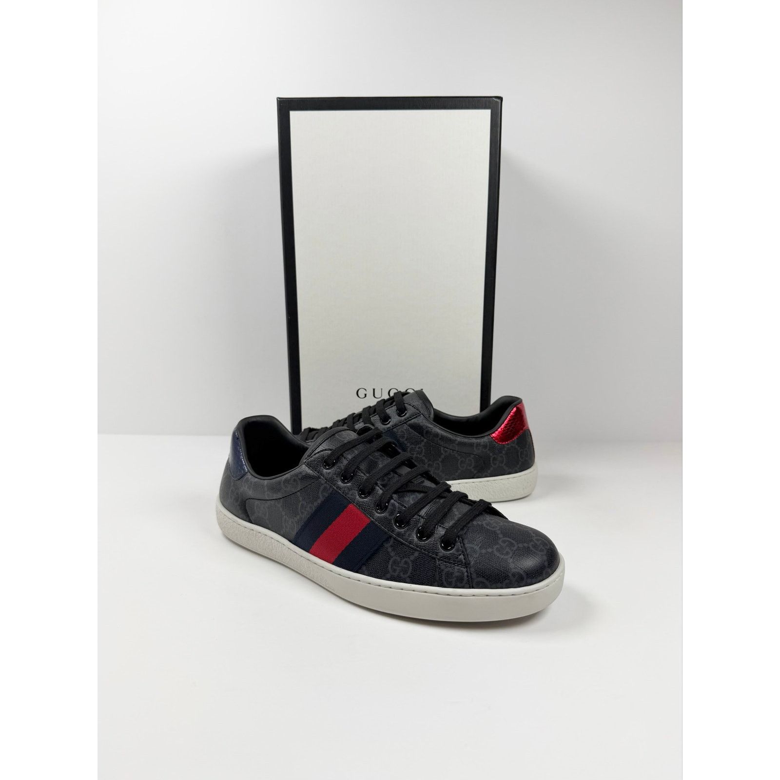 Gucci Size 8US - Gucci GG Monogram Sneakers Size US 8 / EU 41 - 2 Thumbnail