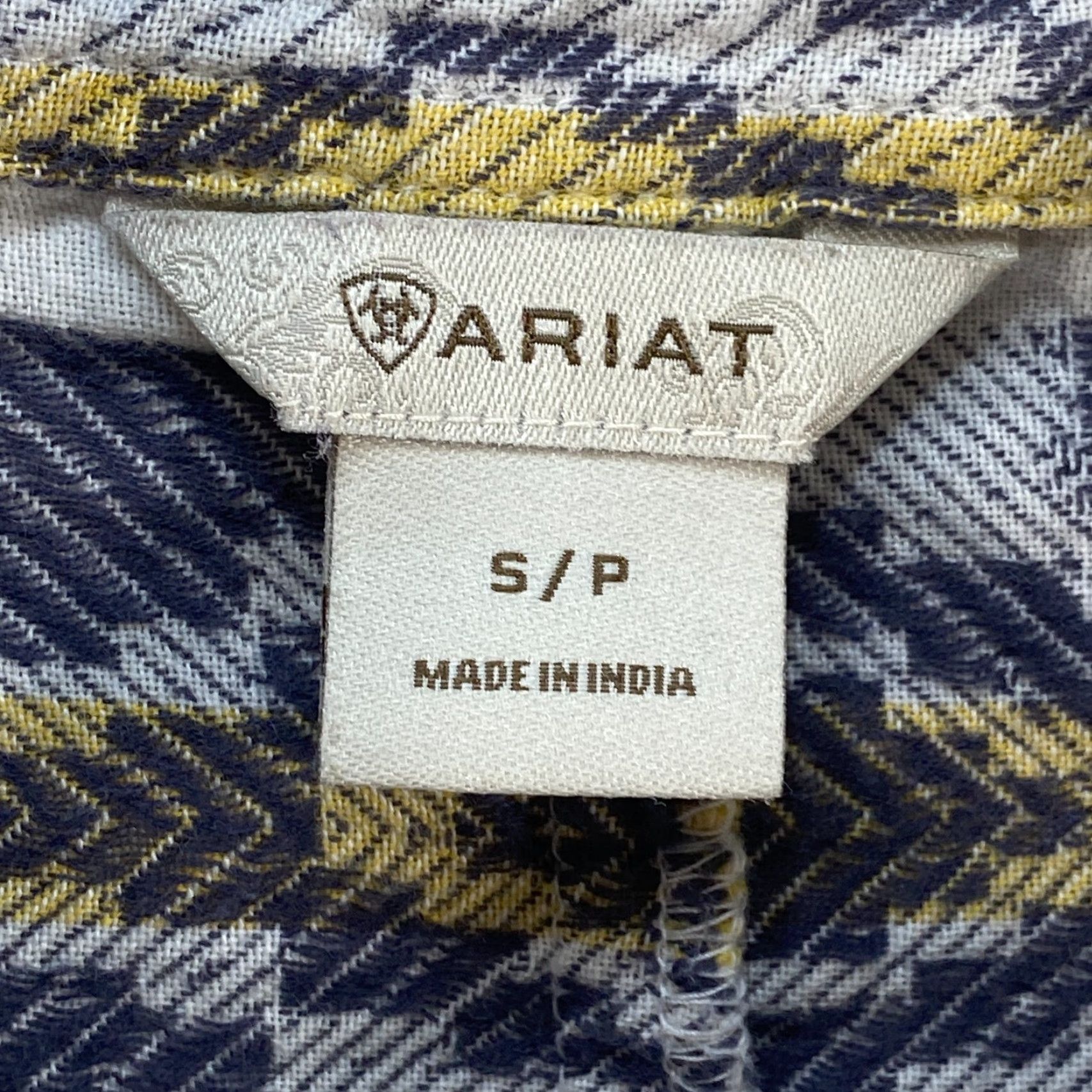 Ariat Ariat Womens S Small Western Cowgirl Shirt Button Up Long Sleeve Chest Pocket Size S / US 4 / IT 40 - 6 Thumbnail