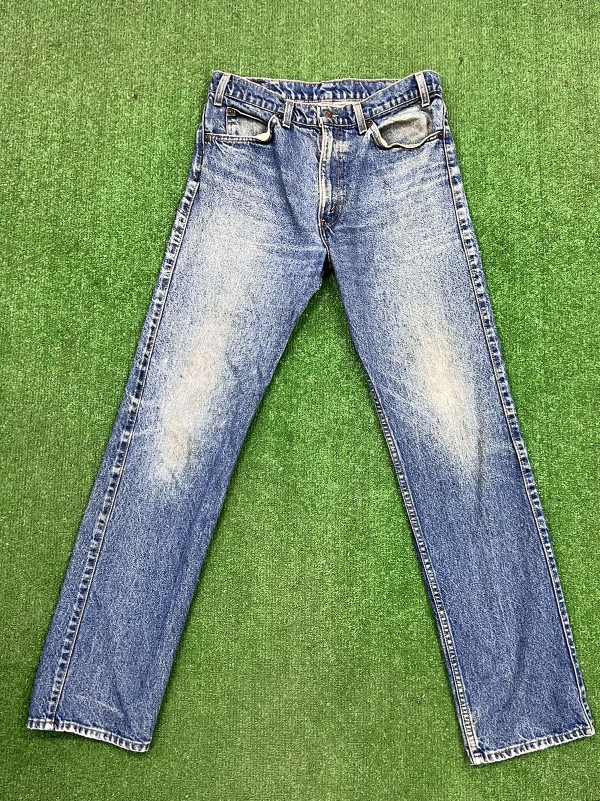 Levi's Vintage 70s Levis For Men Leather Tab Jeans Size US 32 / EU 48 - 4 Thumbnail