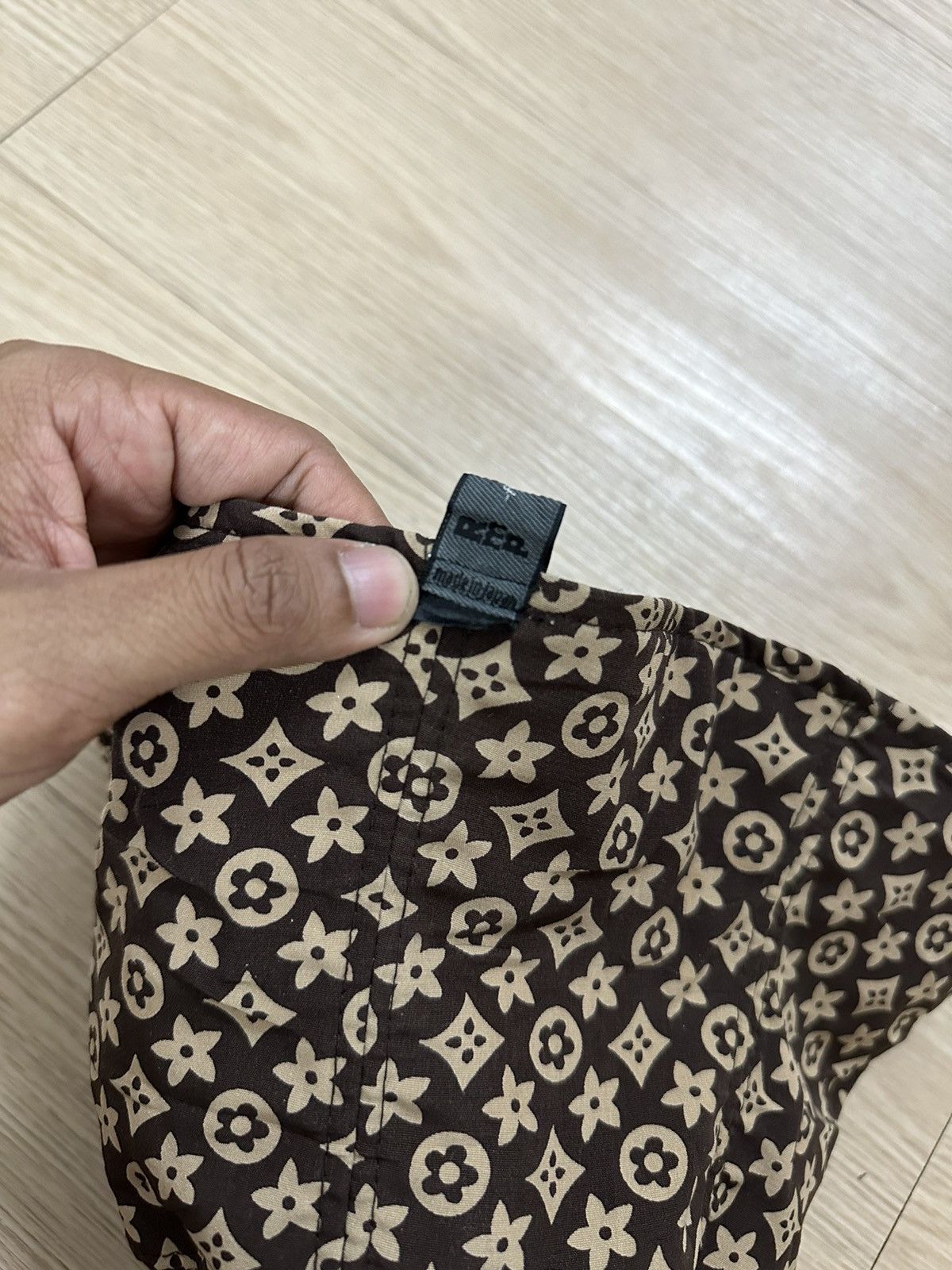 Beams Plus × Beauty Beast × Japanese Brand Rare Beams Parody Louis Vuitton Monogram Bucket Hat Size ONE SIZE - 3 Thumbnail