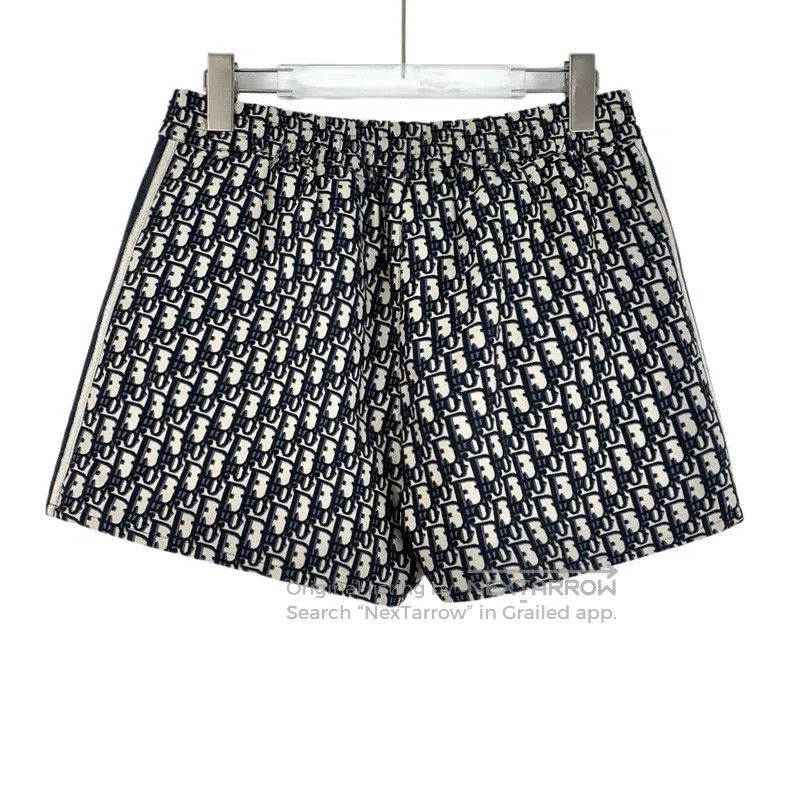 Dior Dior Colour block logo jacquard full print casual shorts Size 42" / US 20 - 2 Thumbnail