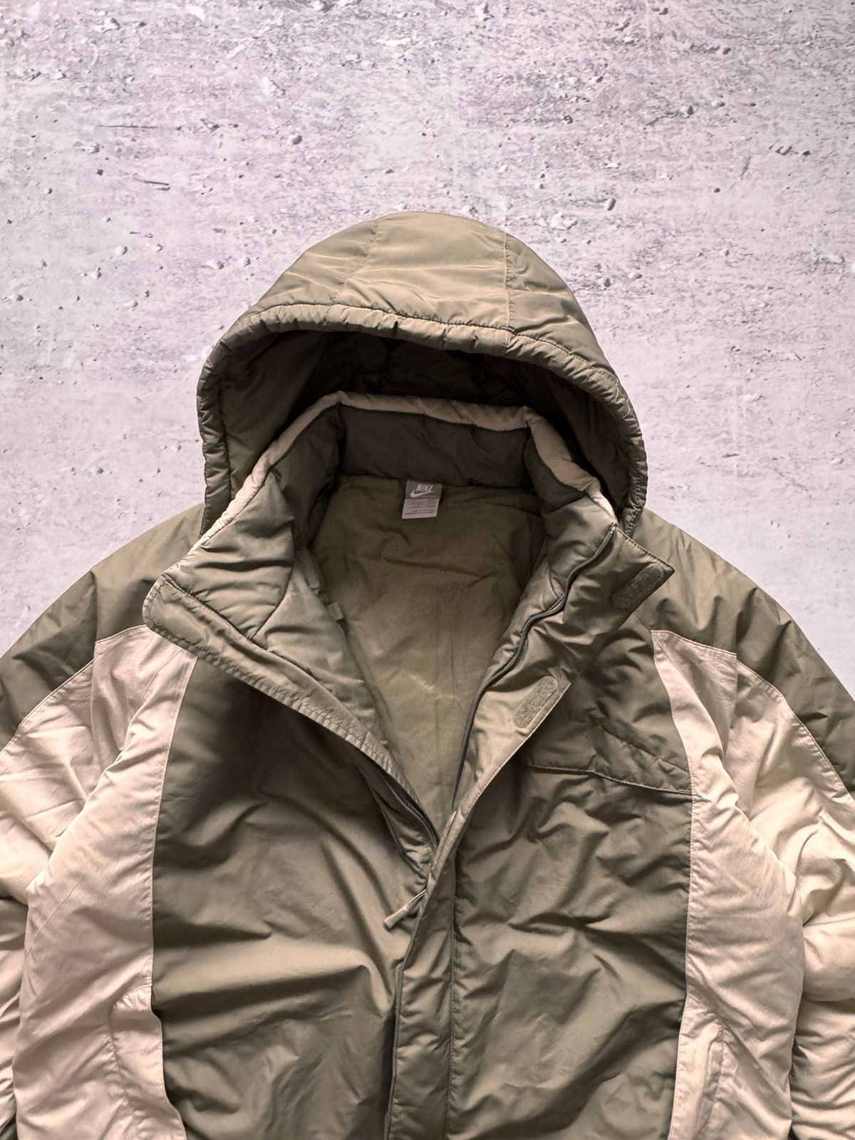 Nike × Nike ACG NIKE PUFFER DOWN BASIC LOGO OVERSIZE NYLON JACKET Size US XL / EU 56 / 4 - 5 Thumbnail