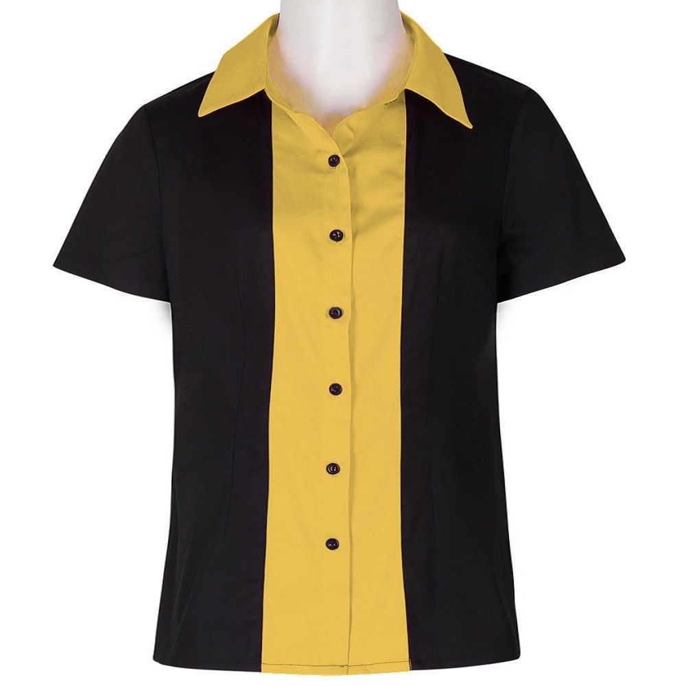 Other Women Workshirt Short Sleeve Blouses Size S / US 4 / IT 40 - 1 Preview