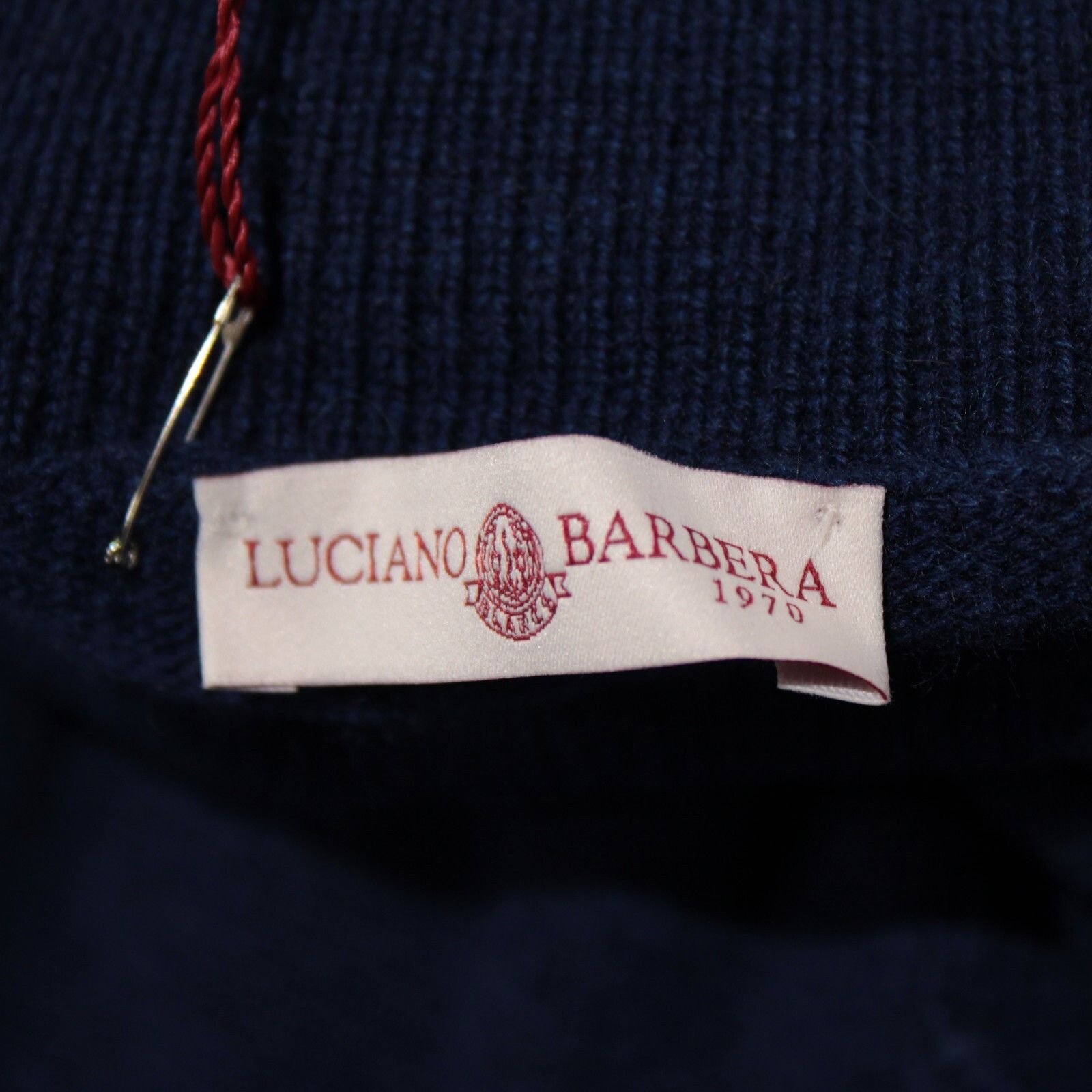 Luciano Barbera Luciano Barbera Sweater Size US XL in Blue Size US XL / EU 56 / 4 - 7 Thumbnail