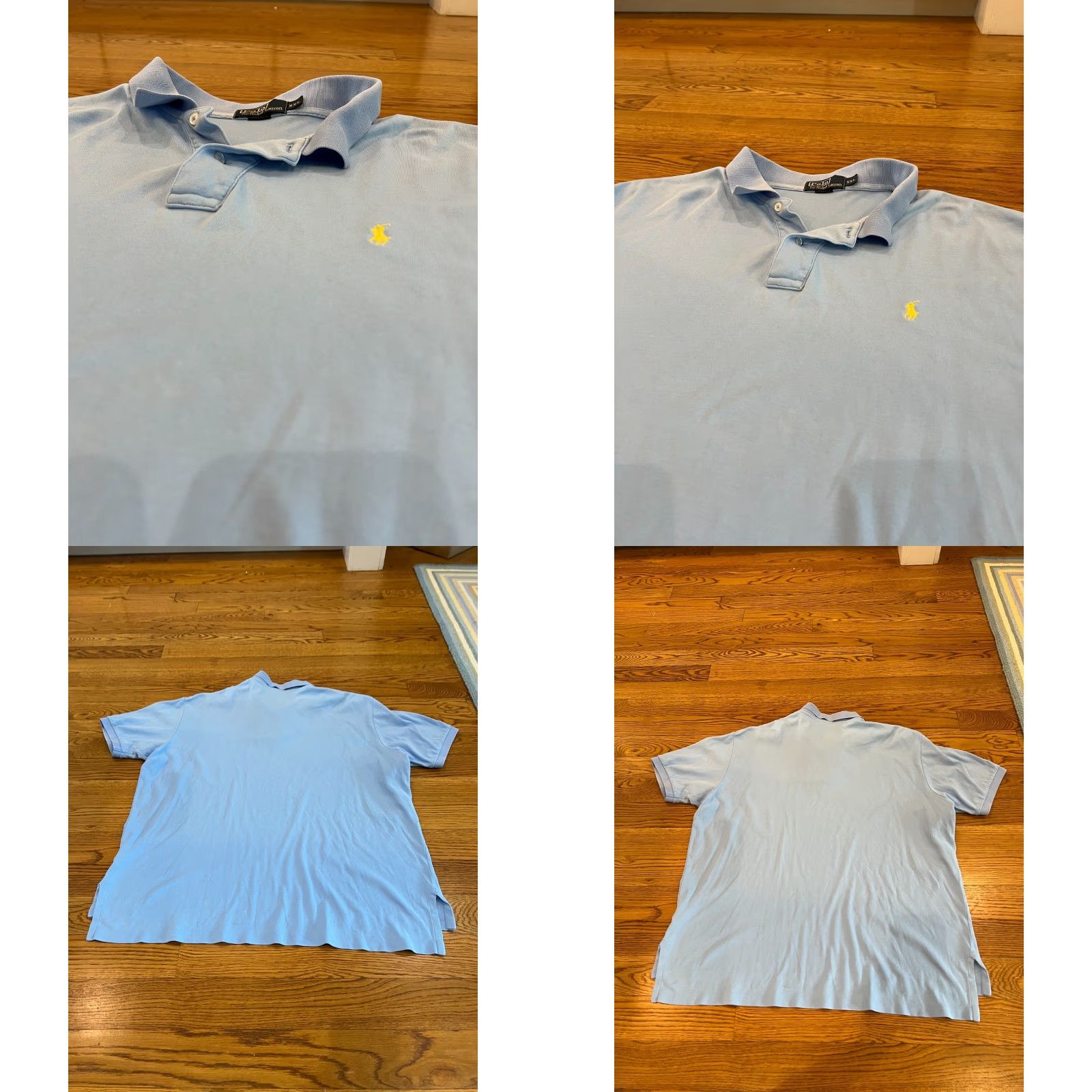 Polo Ralph Lauren Polo Ralph Lauren Shirt Mens XXL Embroidered Logo Light Blue Preppy Classic Size US XXL / EU 58 / 5 - 9 Thumbnail