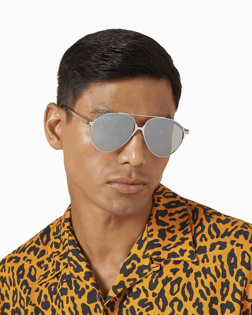 Palm Angels PERI059S24MET0017207 64mm New Sunglasses NEW Palm Angels Clavey-PERI059S24MET0017207 Sunglasses 64mm  main image 3