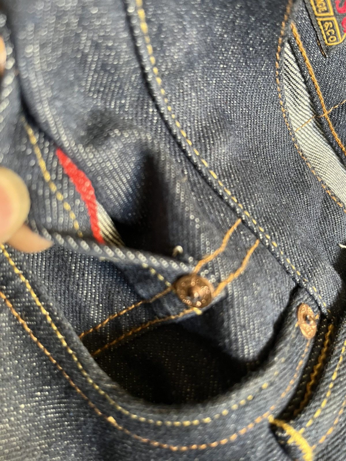 Evisu Evisu denim diacock slevedge jeans sz 34 Size US 34 / EU 50 - 10 Thumbnail