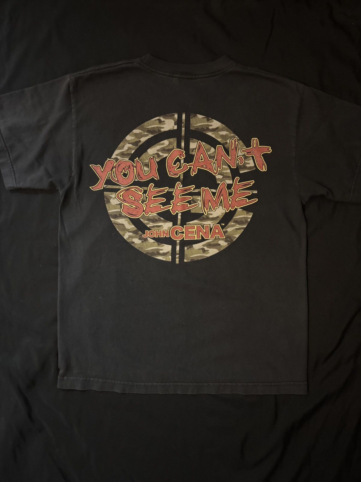 Vintage × WWE Vintage WWE John Cena “You Can’t See Me” T-Shirt Size US S / EU 44-46 / 1 - 2 Thumbnail