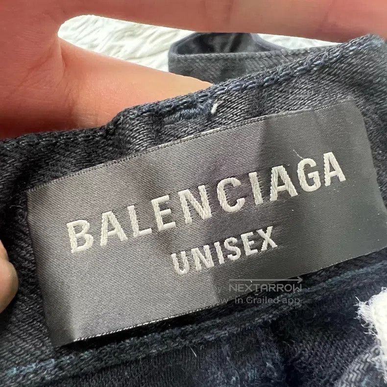 Balenciaga Balenciaga size S Distressed Denim Long Pants Size US 27 - 3 Thumbnail