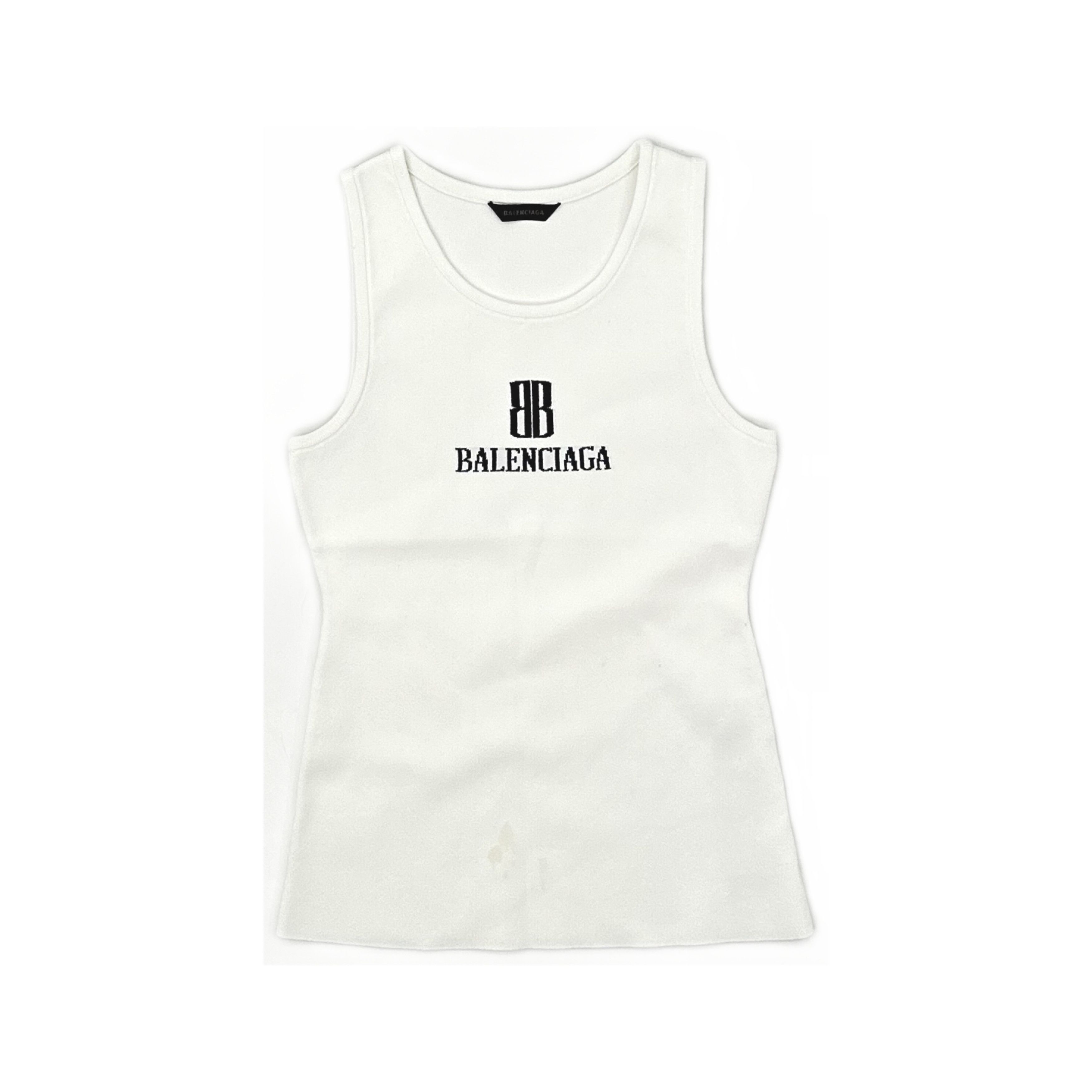 Balenciaga Balenciaga BB Logo Tank Top Size M Size M / US 6-8 / IT 42-44 - 1 Thumbnail
