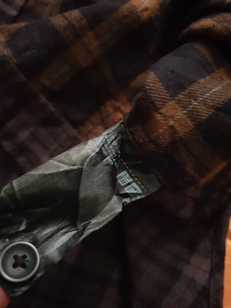 Japanese Brand Uniqlo multicolour checkered Japanese brand flannel Shirt Size US M / EU 48-50 / 2 - 3 Thumbnail