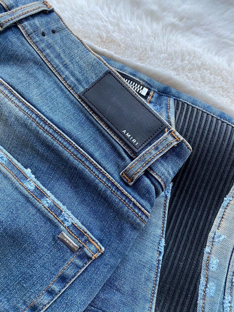 Amiri Amiri Washed blue mx2 jeans 2501-Nextarrow Size US 34 / EU 50 - 3 Thumbnail